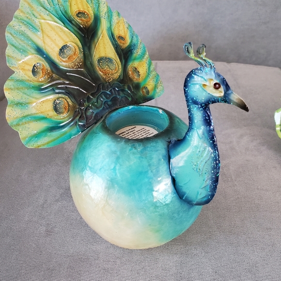 Candle holder Peacock - Picture 3 of 8